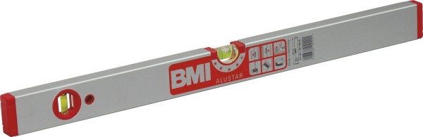 Magnet-Wasserwaage 120cm, Original BMI, 2 Libellen