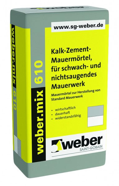 weber.mix 610 MG IIa, M 5, 40kg/Sack