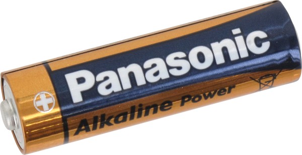 9V Blockbatterie, Alkaline, Power, Panasonic