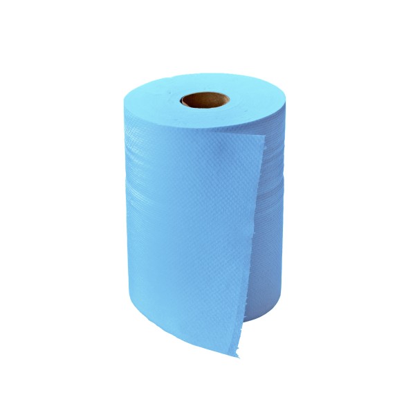 Putzpapierrolle, blau, 3-lagig, 1.000 Blatt