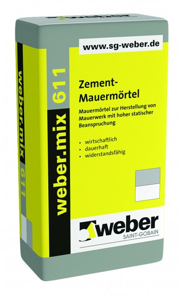 weber.mix 611 M 10, 40kg/Sack