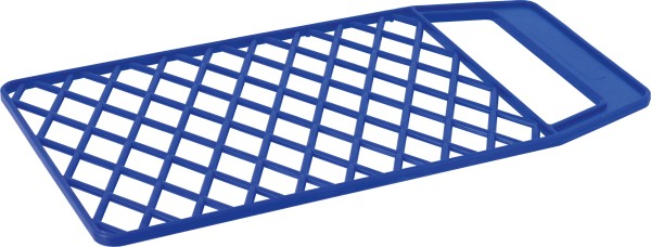 Abstreifgitter 12x18cm, blau