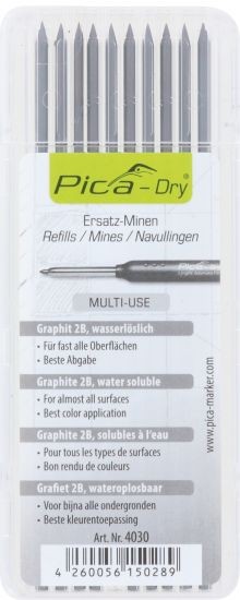 PICA-DRY Ersatzminen Graphit 10 Stück/Pack