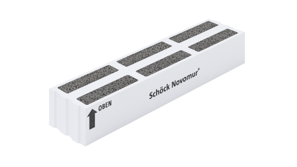 Schöck Sconnex M-N2-H113-L750-B175-1.0 / Novomur 20-17,5